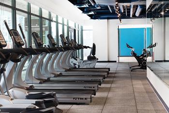 Fully Equipped Gym at VERSUS, Calgary, AB